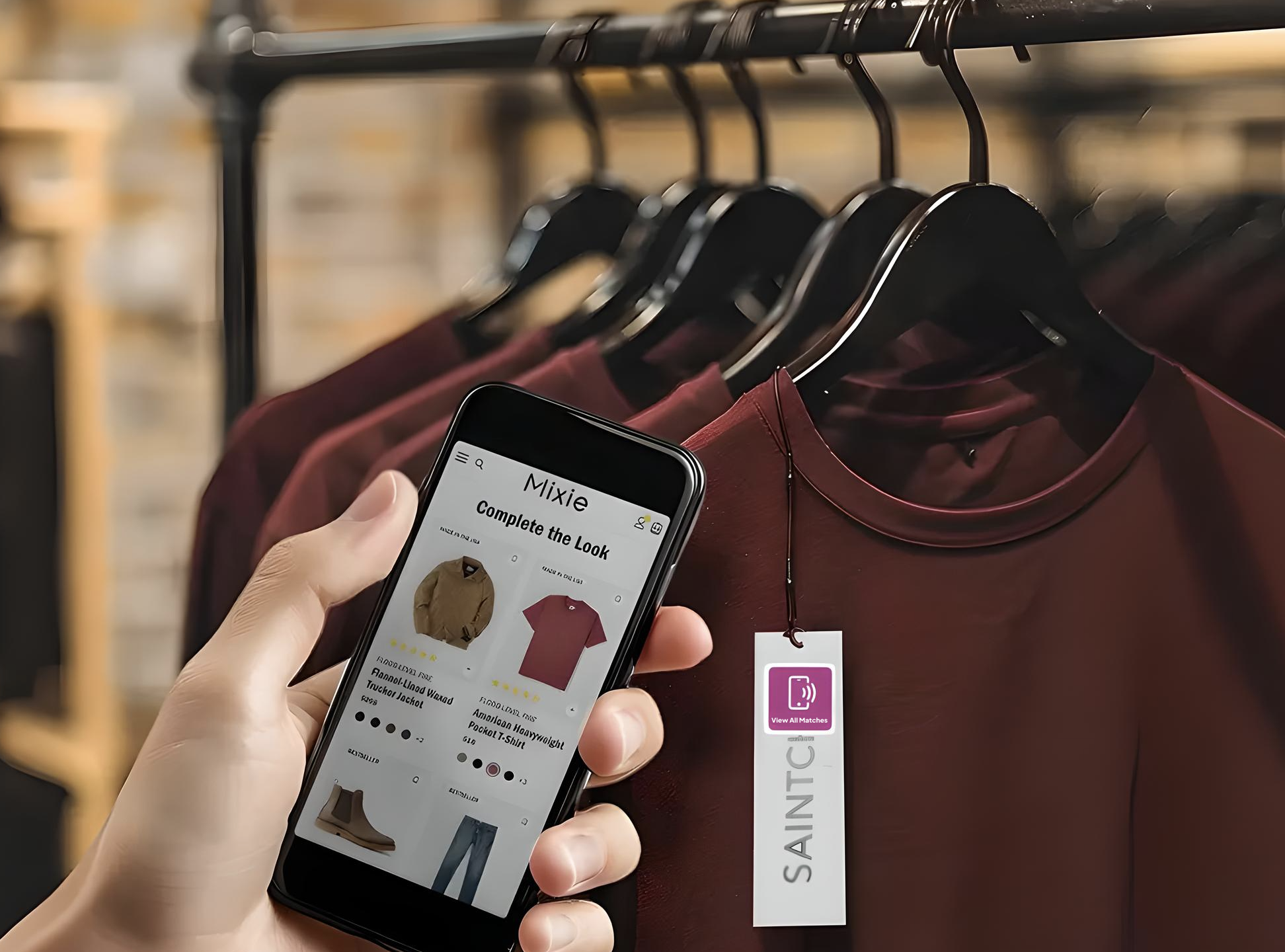 Mini Smart Sticker – Clothing Hang Tag – See What Matches